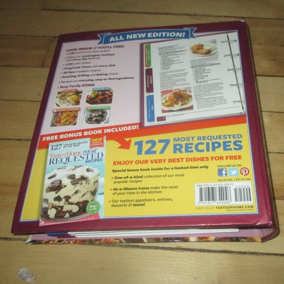The Taste of Home Cookbook - Best loved recipes (Binder Format, 2014) - Picture 8 of 8